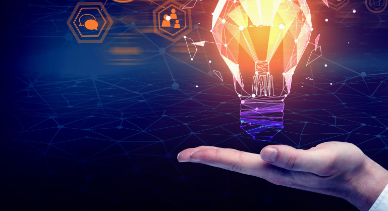 CIC Hand with Lightbulb